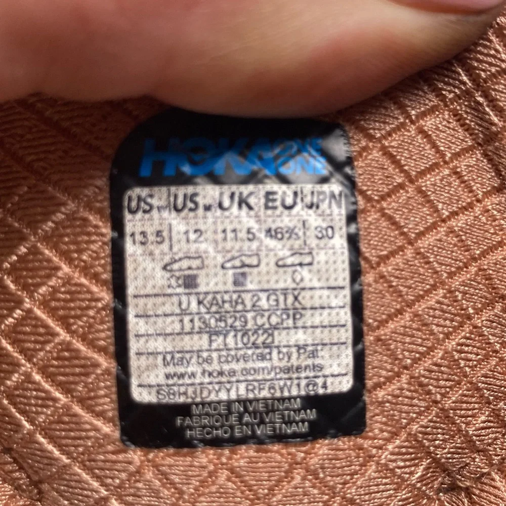 HOKA ONE ONE Kaha 2 GX in Terracotta Red - Picture 11 of 14